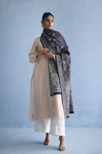 Load image into Gallery viewer, Nude Tusser Silk Kurta
