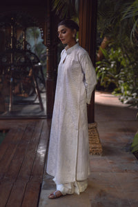 White Chikankari Kurta