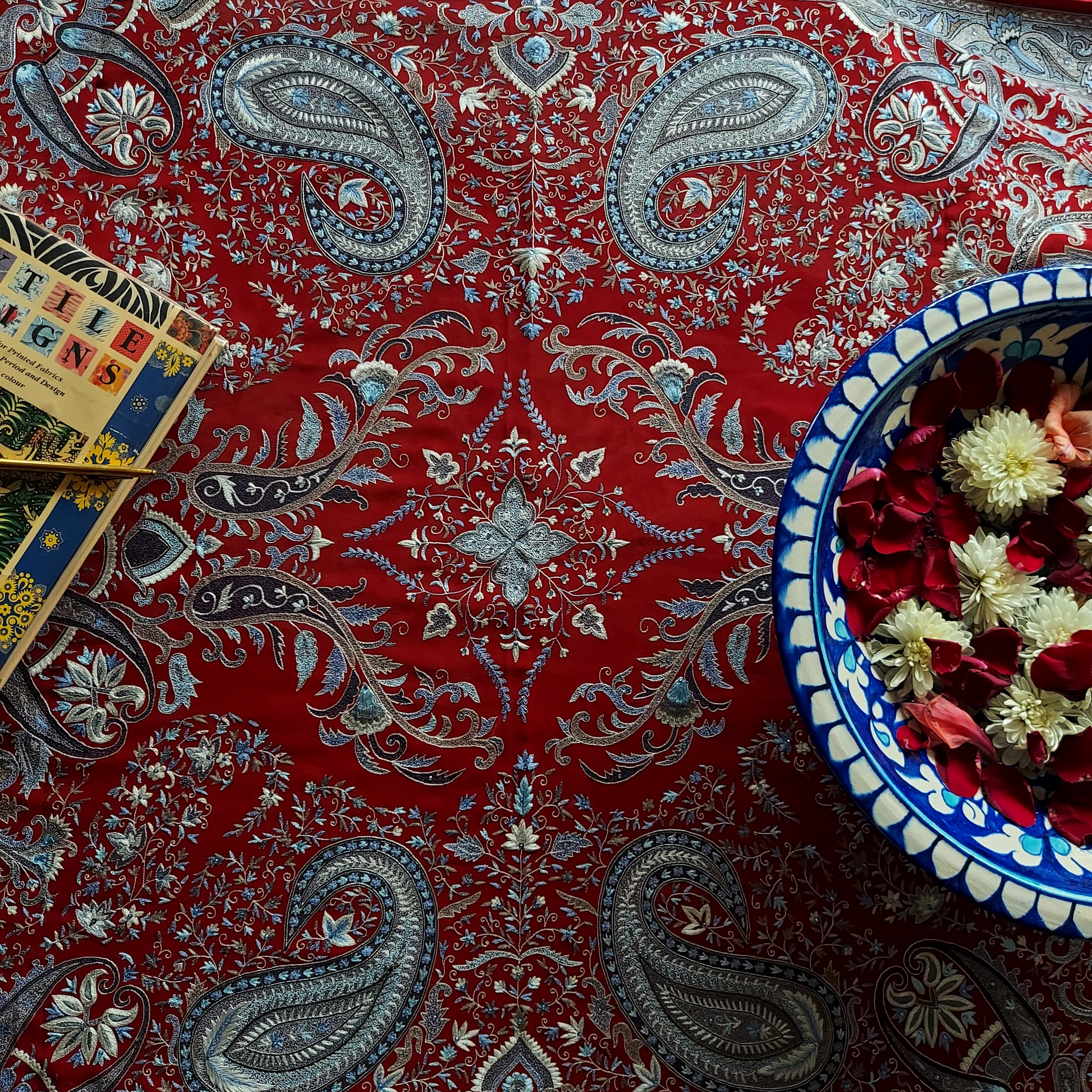 Burnt Maroon Dupatta