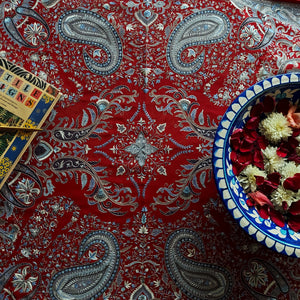 Burnt Maroon Dupatta