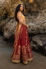 Load image into Gallery viewer, Maroon Lehnga Choli
