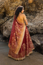 Load image into Gallery viewer, Maroon Lehnga Choli
