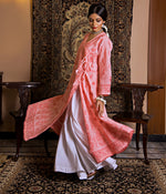 Load image into Gallery viewer, Aafrinish Zooni Sheikh Zooni-Sheikh Embroidery Pakistan Fashion Aafrinish Pink Angharka Carved Furniture Persian Rugs
