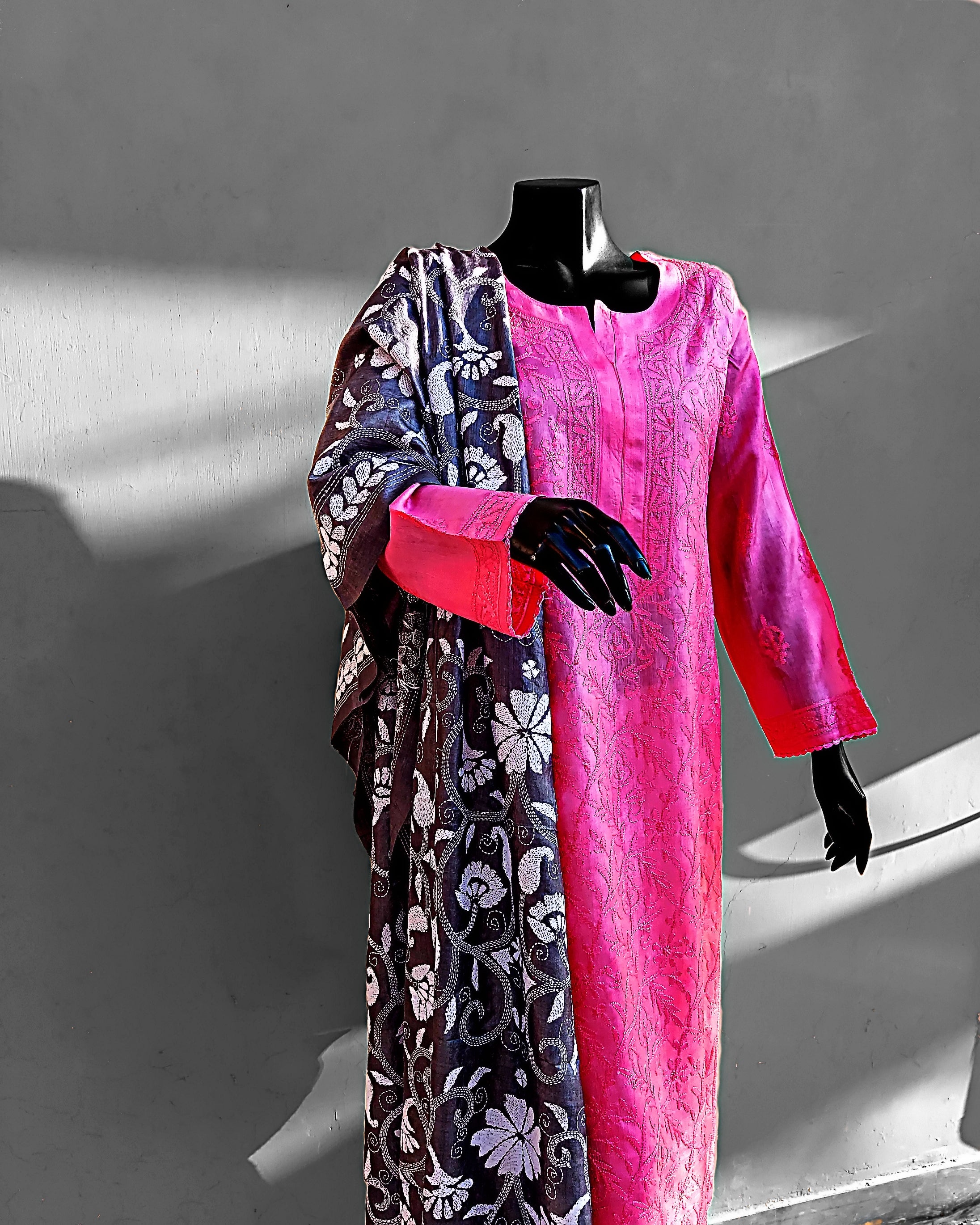 Tusser Silk Kurta