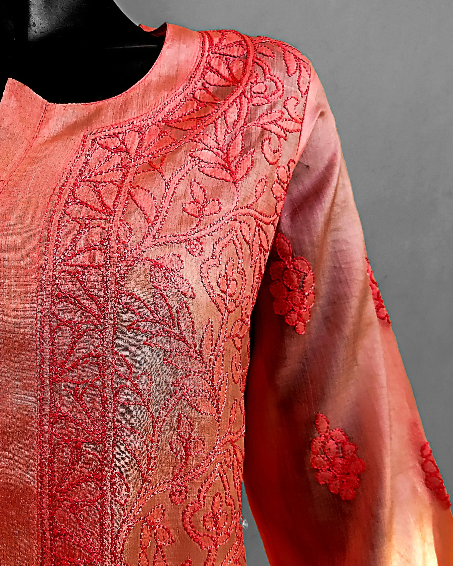 Tusser Silk Kurta