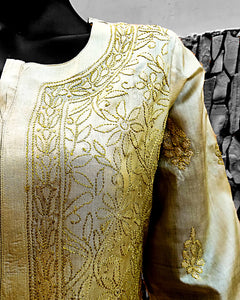 Tusser Silk Kurta