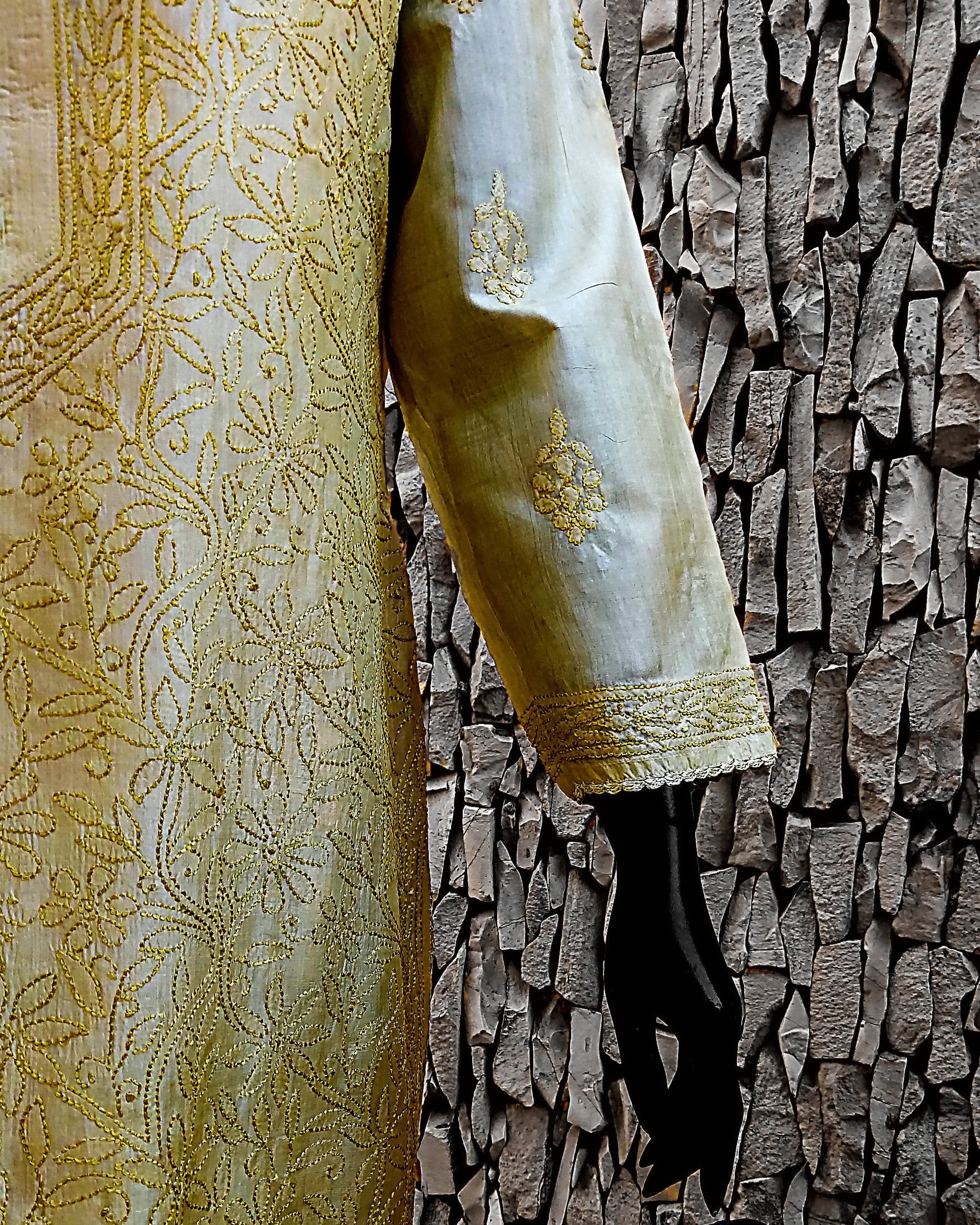 Tusser Silk Kurta