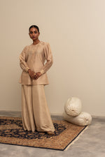 Load image into Gallery viewer, Beige Chikankari Top
